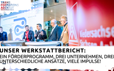 Ein Förderprogramm, drei Unternehmen, drei unterschiedliche Ansätze, viele Impulse!