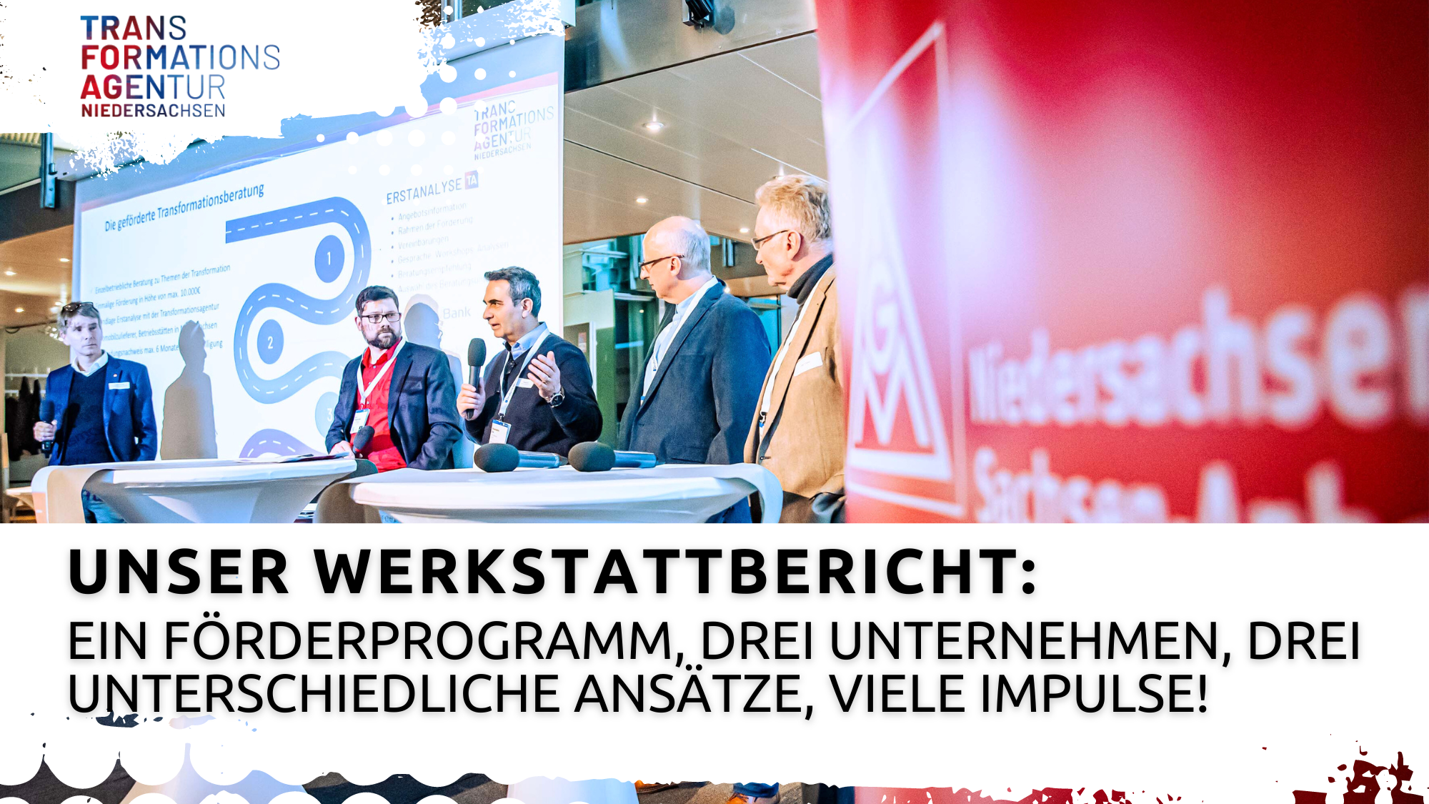 Ein Förderprogramm, drei Unternehmen, drei unterschiedliche Ansätze, viele Impulse!