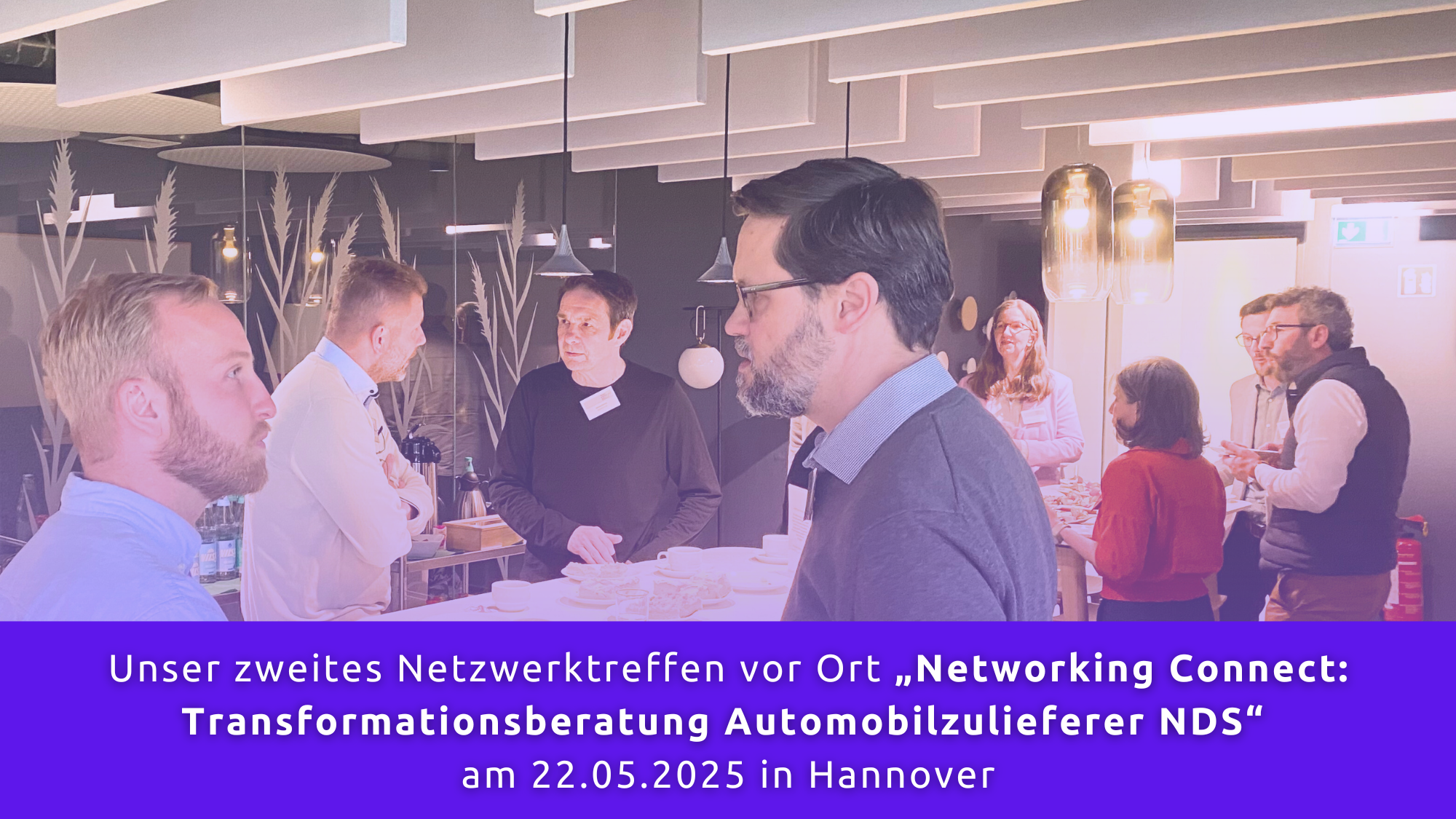 Zweites Netzwerktreffen „Networking Connect“ zeigt: Transformation der Automobilzulieferer gelingt im Miteinander